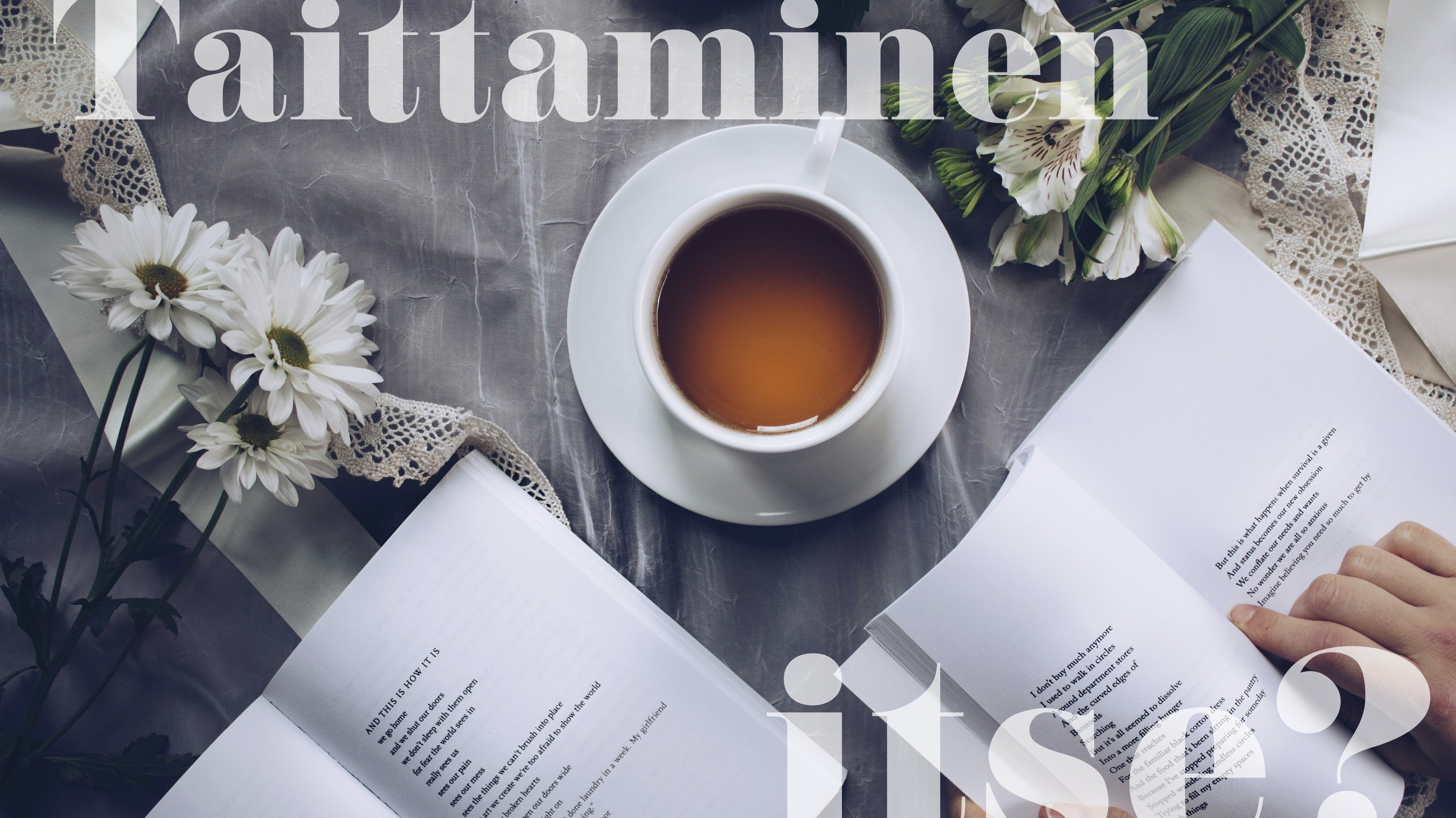 Voinko taittaa kirjan itse?