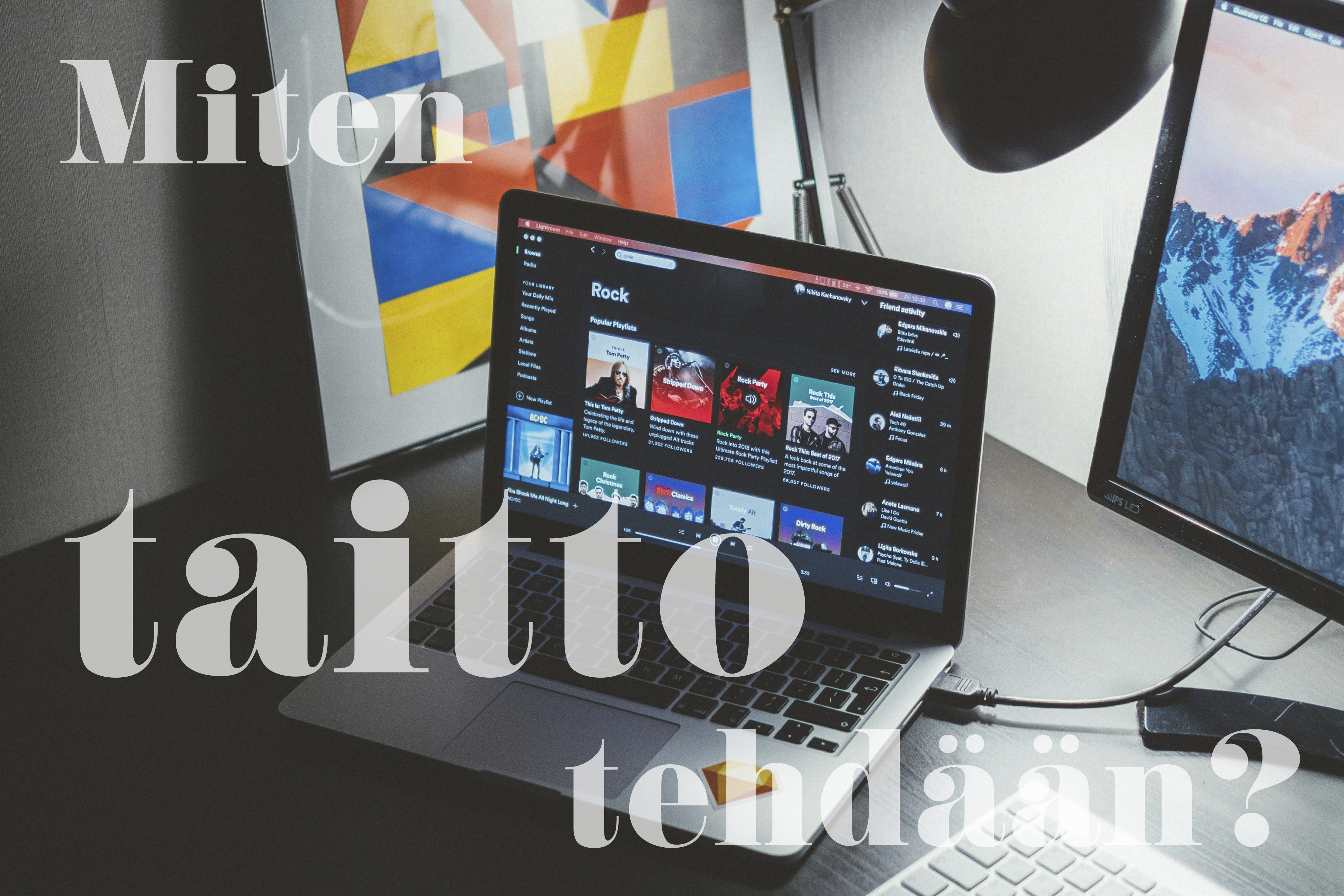 Miten kirjan taitto tehdään?