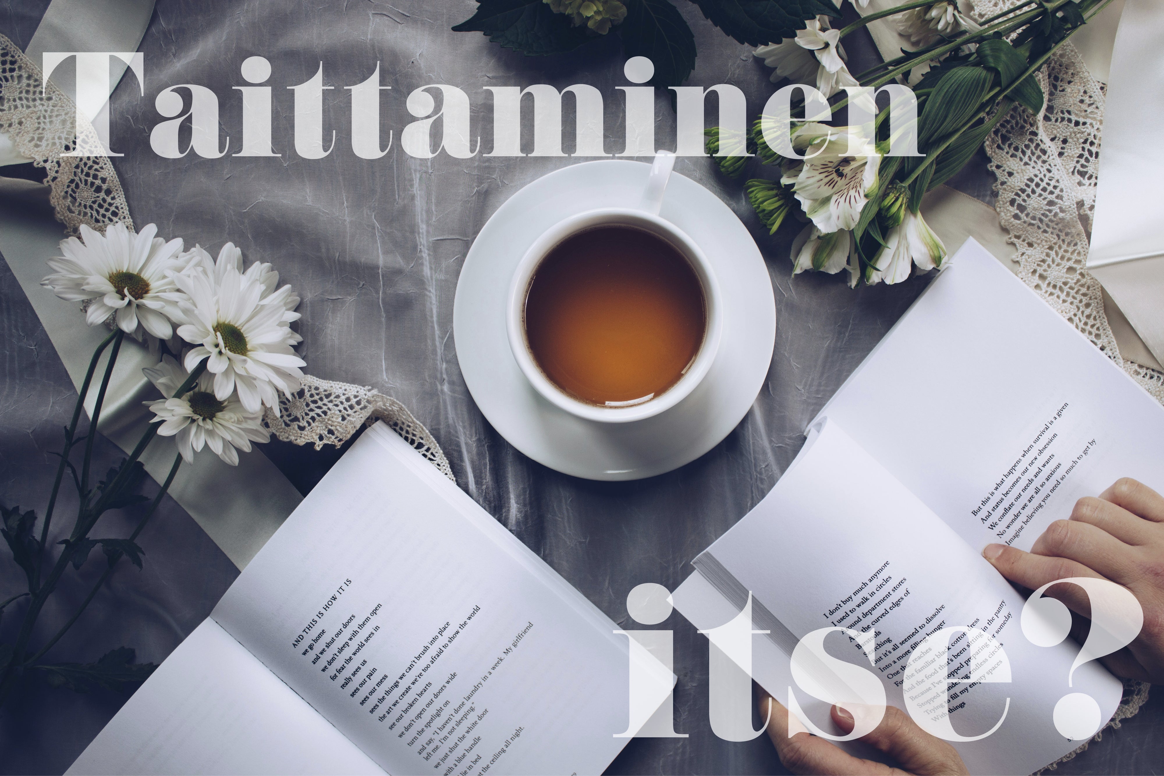 Voinko taittaa kirjan itse?